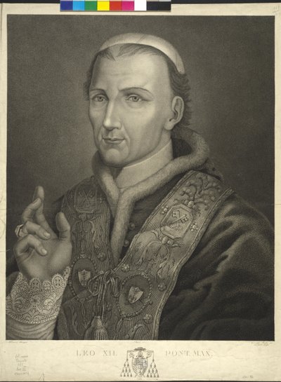 Papež Lev XII. od Unknown artist