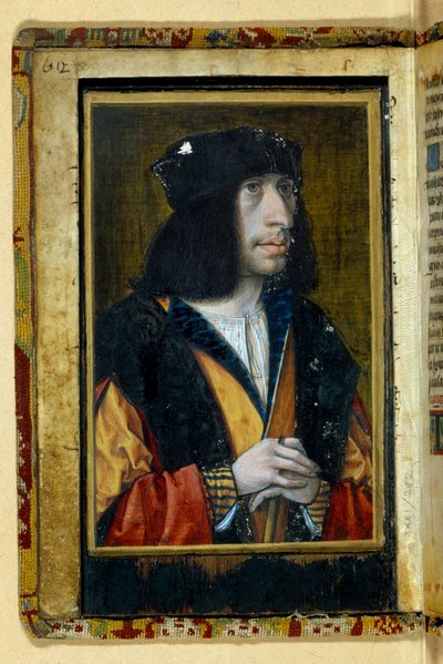 Portrét předpokládá Karla VIII od Unknown artist