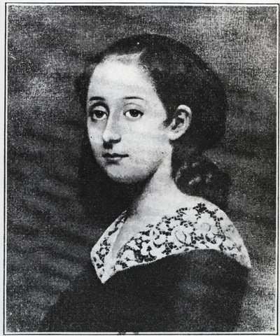 Portrét Aline Chazal-Tristan od Unknown artist