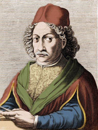 Portrét Andrea Verrocchio (1435 - 1488). od Unknown artist