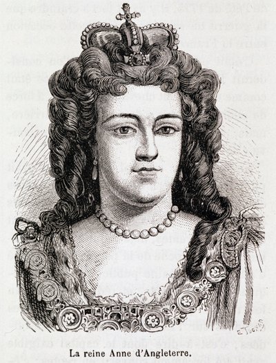 Portrét Anny Anglické. od Unknown artist