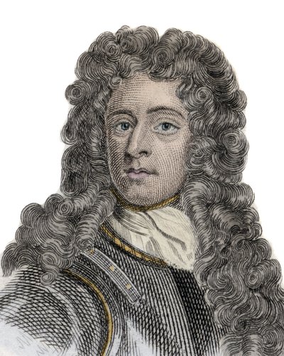 Portrét Arthura Herberta (1647-1716), hraběte z Torringtonu, admirála a anglického politika. Rytina 19. století. od Unknown artist