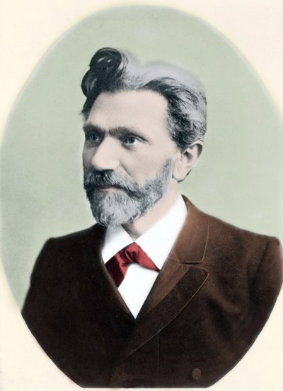Portrét Augusta Bebela (1840-1913), německého politika. od Unknown artist