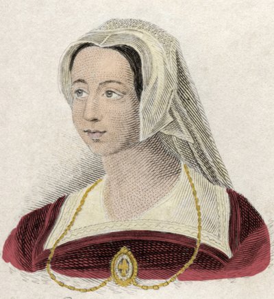 Portrét Catherine Parr (nebo Parre od Unknown artist
