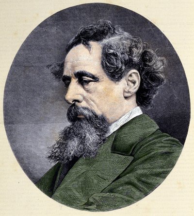 Portrét Charlese Dickense (1812-1870), anglického spisovatele. od Unknown artist