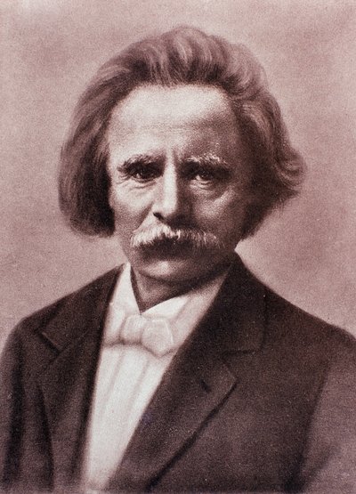Portrét Edvarda Griega (kresba křídou) od Unknown artist
