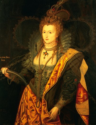 Portrét Alžběty I. Anglické (obraz) od Unknown artist