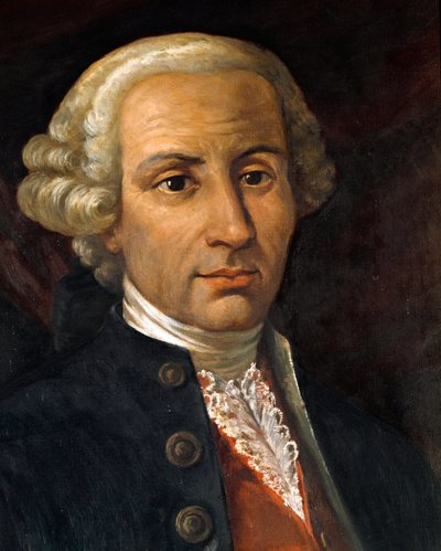 Portrét Francesca Duranteho (1684-1755), neapolského skladatele Anonymní malba. Bologna z 18. století, Občanské muzeum hudební knihovny od Unknown artist