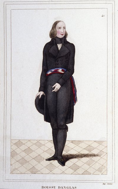 Portrét Françoise Antoina, hraběte z Boissy d