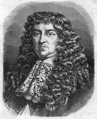 Portrét Françoise Michela Le Telliera, markýze de Louvois (1639 - 1691), francouzského politika. od Unknown artist