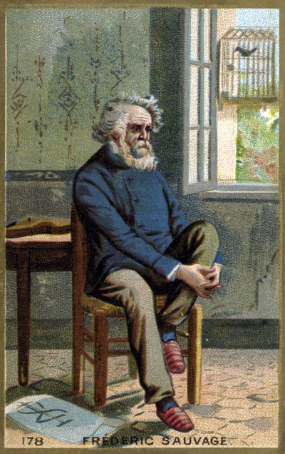 Portrét Frédérica Sauvage (1786 - 1857), francouzského vynálezce. od Unknown artist