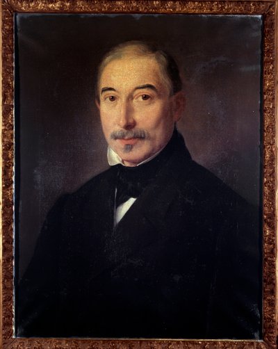 Portrét Gaetana Brizziho, italského hornisty (malba od Unknown artist