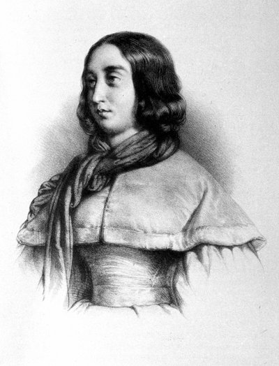 Portrét George Sand (Aurore Dupin, Baronne Dudevant) (1804-1876). od Unknown artist