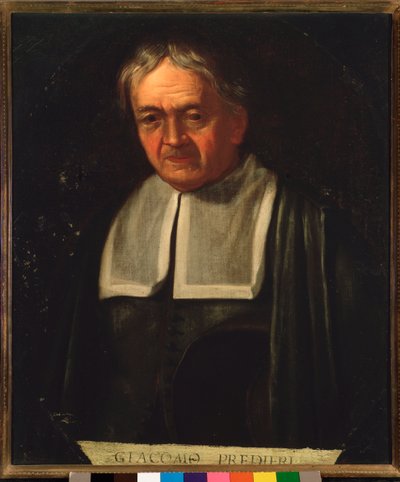 Portrét Giacoma Maria Predieriho (olej na plátně). od Unknown artist