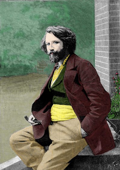 Portrét Gustava Charpentiera (1860-1956), francouzského skladatele. od Unknown artist