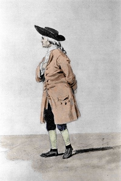 Portrét Henryho Cavendishe (1731-1810), anglického filozofa a chemika. Litografie, asi 1851. od Unknown artist