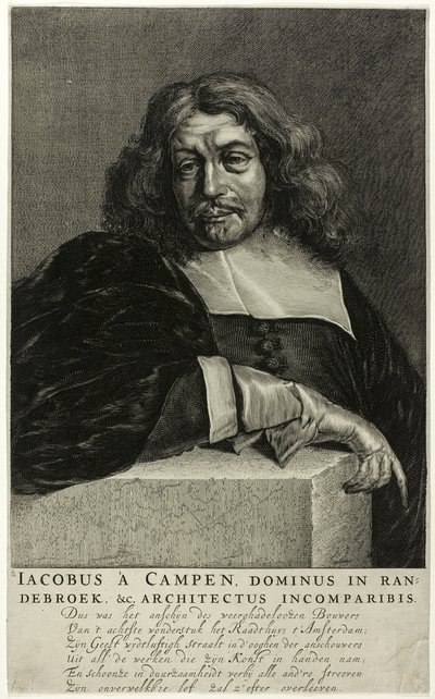 Portrét Jacoba van Campena od Unknown artist