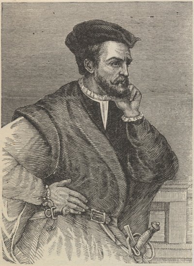 Portrét Jacquese Cartiera od Unknown artist