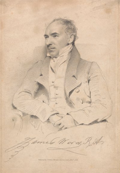 Portrét Jamese Warda, R. A. od Unknown artist