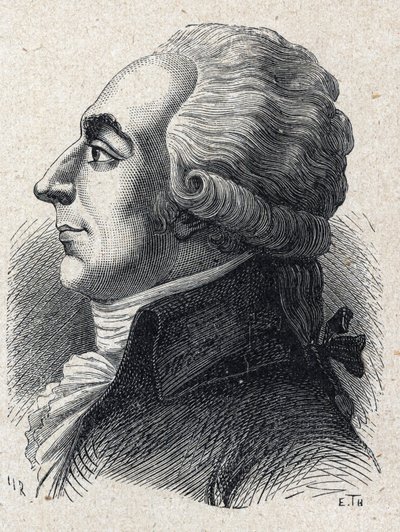 Portrét Jean-Baptista (Jean Baptiste) Cloots dit Anacharsis Klootz (nebo Clootz od Unknown artist
