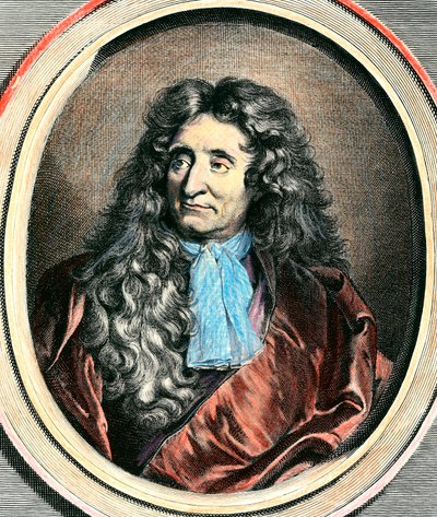 Portrét Jean de La Fontaine od Unknown artist