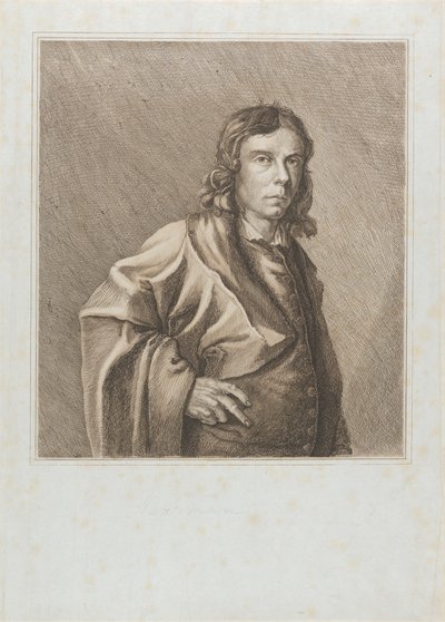 Portrét Johna Flaxmana od Unknown artist