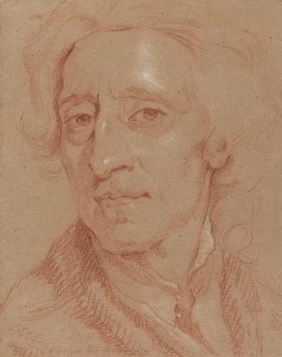 Portrét Johna Locka, Filozofa od Unknown artist