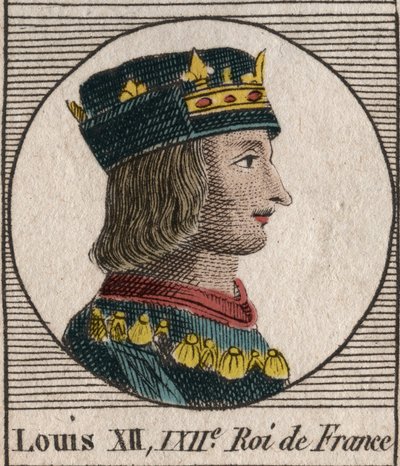 Portrét krále Ludvíka XII od Unknown artist