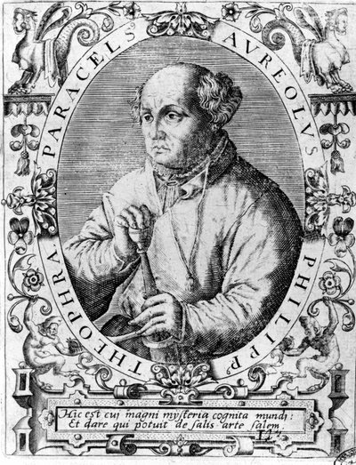 Portrét Philippa Aureolus Theophrastus Bombast von Hohenheim Paracelsus od Unknown artist