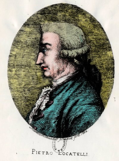 Portrét Pietra Locatelliho od Unknown artist