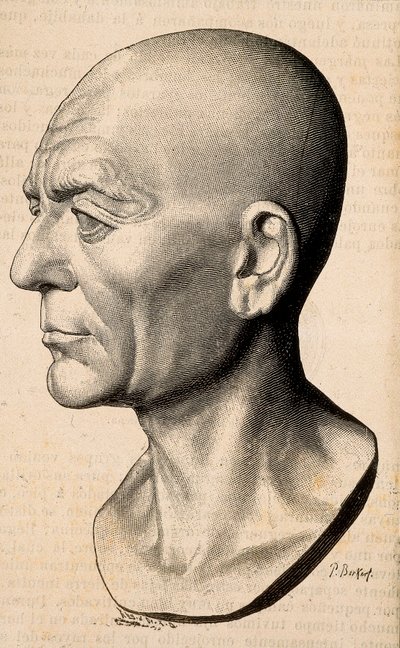 Portrét Publia Cornelia Scipia (Afričana Scipia) Africana, římského státníka (235-183 př. Kr.). od Unknown artist