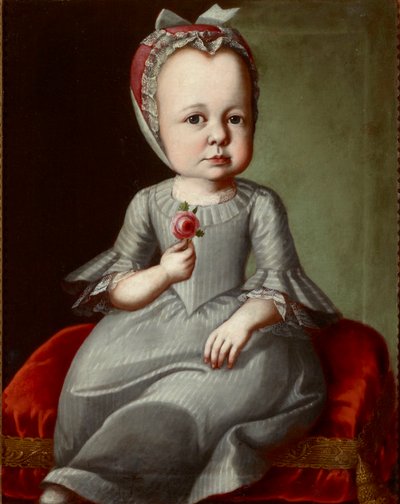 Portrét Sophie Elizabeth von Brukenthal (1749-1753) od Unknown artist