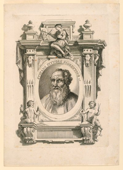 Portrét Stefana Fiorentina od Unknown artist