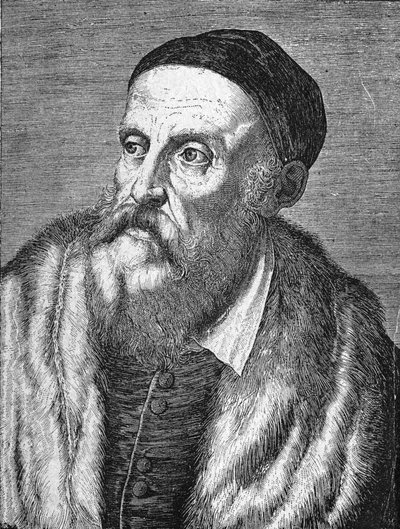 Portrét Tiziana Vecellia (The Tizian) (1490 - 1576) od Unknown artist