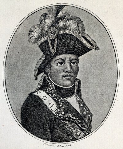 Portrét Toussaint Louverture (Toussaint-Louverture od Unknown artist