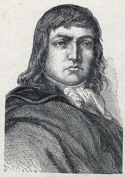 Portrét Vincenta de Tinteniac (Chevalier) (1764-1795) generál chouan. od Unknown artist