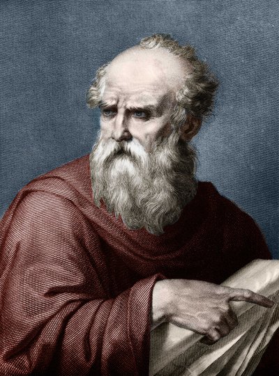 Portrét Vitruvia (Marcus Vitruvius Pollo) římský architekt, který žil v 1. století před naším letopočtem. od Unknown artist