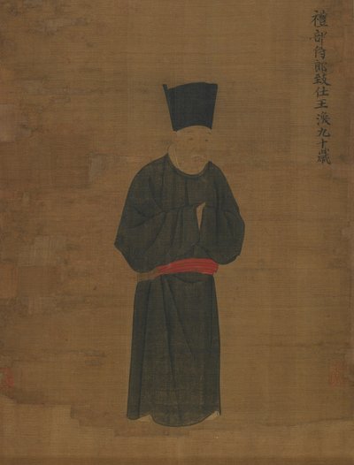 Portrét Wang Huan od Unknown artist