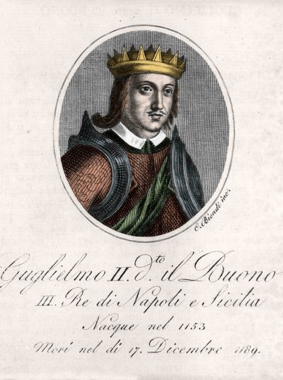 Portrét Viléma II. Dobrého (William the Good od Unknown artist