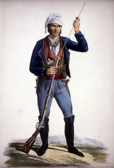 Portrét sicilského lupiče od Unknown artist
