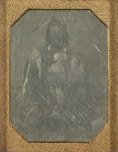 [Portrét amerického indiána] od Unknown artist