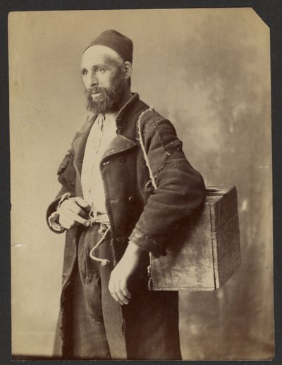 [Portrét muže s fezem] od Unknown artist
