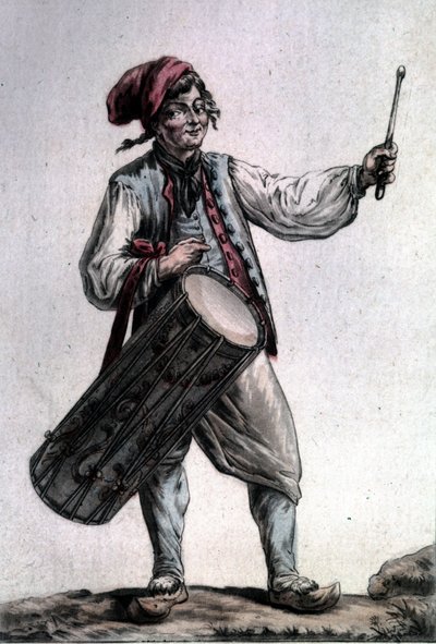 Portrét francouzského tenoristy Antoine Trial (1736 - 1795) v roli Pêre la Joie v "The Harvesters"" od André Modeste Grétryho (1741 - 1813), Paříž 1787 od Unknown artist
