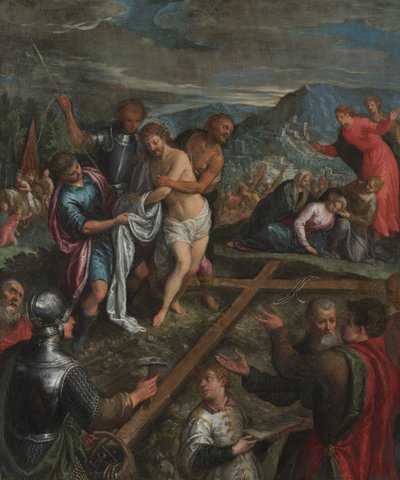 Příprava na ukřižování od Unknown artist