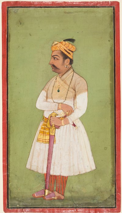 Raja Hari Sen z Mandi (r. 1604-1623-37) od Unknown artist