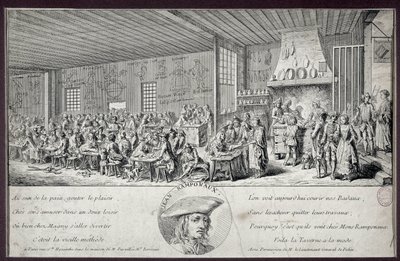 Krčma Ramponaux Tento oblíbený kabaret založil Jean Ramponaux (Ramponneau nebo Ramponeau od Unknown artist