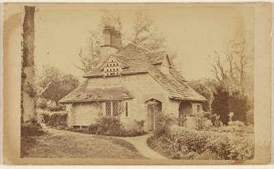 Rezidence Thomase Robertse ve Wodenethe Fish Kill on Hudson N.Y. [pohled zvenčí na Rose Cottage, Blaise Hamlet] od Unknown artist