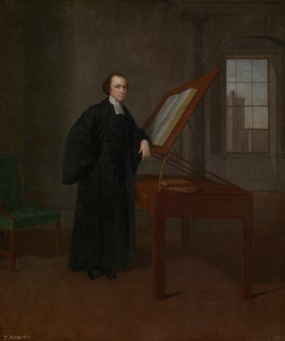 Revd. Dr. Thomas Haweis (1734-1820), b.d. (olej na plátně) od Unknown artist