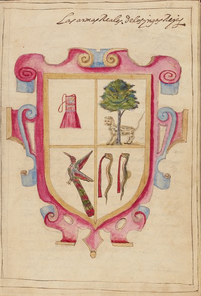 Královský erb inckých králů od Unknown artist