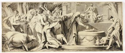 Obětování Ceres od Unknown artist